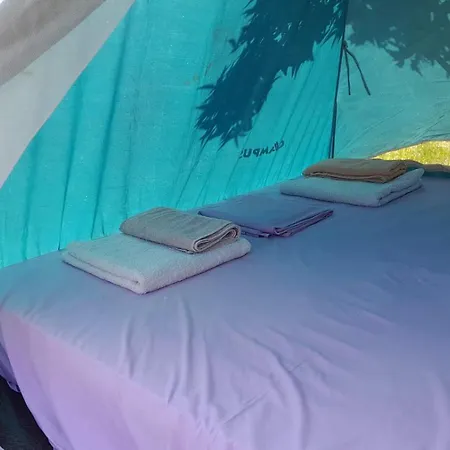 Garden Lake Camping Ksamil Exterior photo